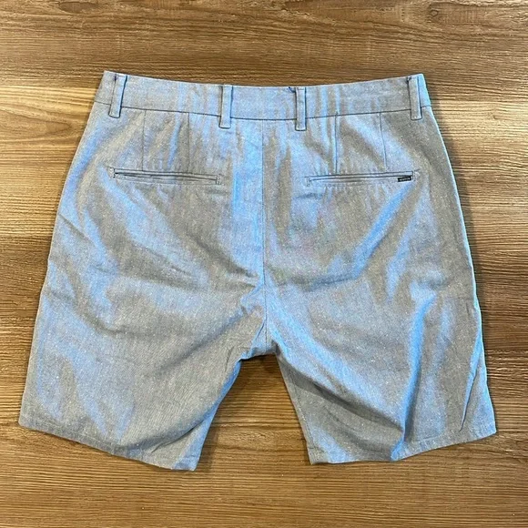 Scotch & Soda flecked chambray chino short